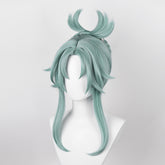 Genshin Impact Madame Ping Cosplay Wig Heat Resistant Synthetic Hair Carnival Halloween Party Props
